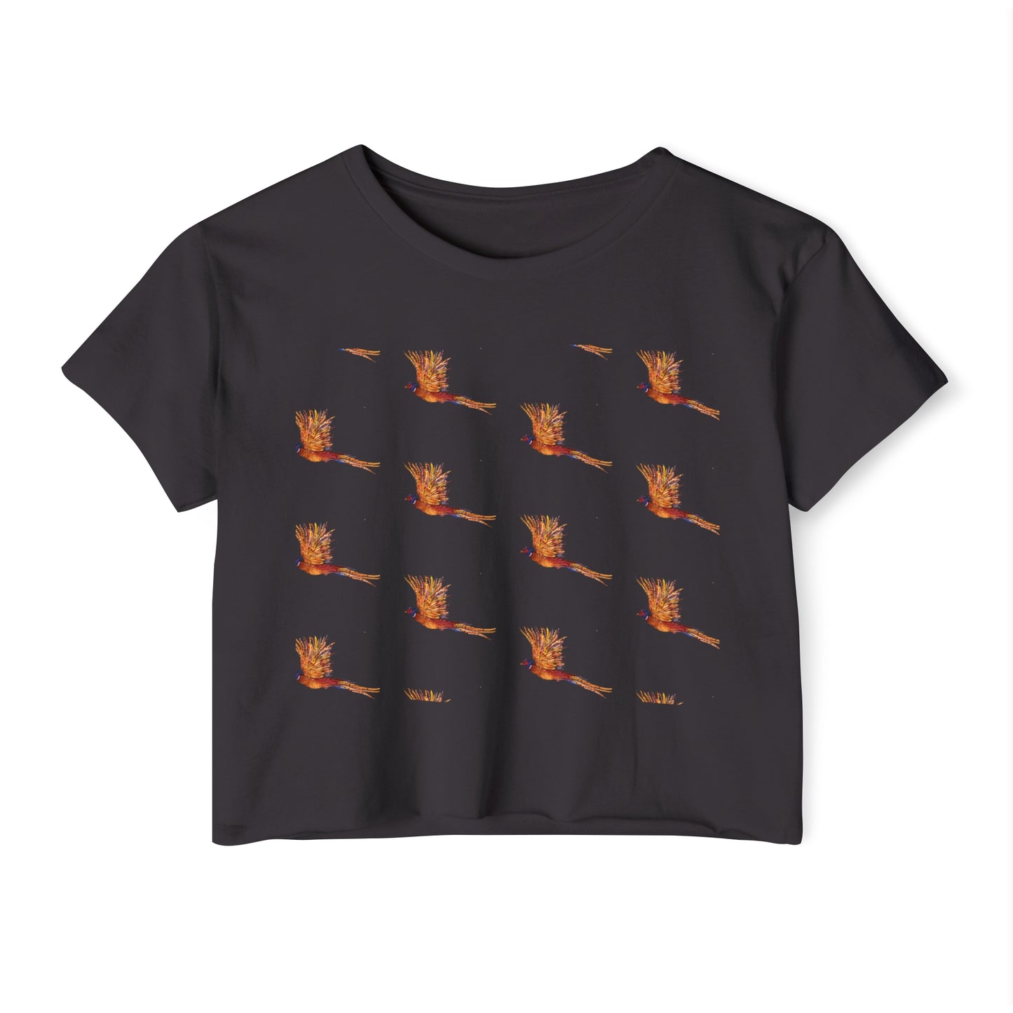 Women's Festival Crop Top- Pheasant