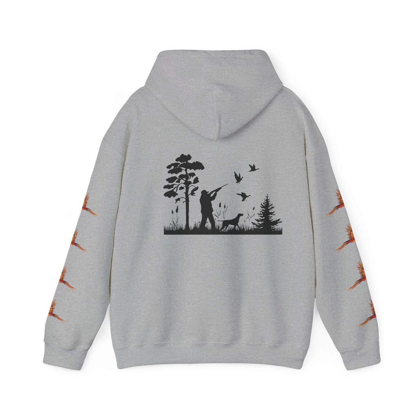 Pheasant / Hunting - Unisex Heavy Blend™ Hooded Sweatshirt -