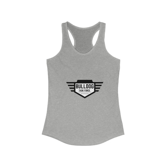 Bulldog Task force - Women's Ideal Racerback Tank