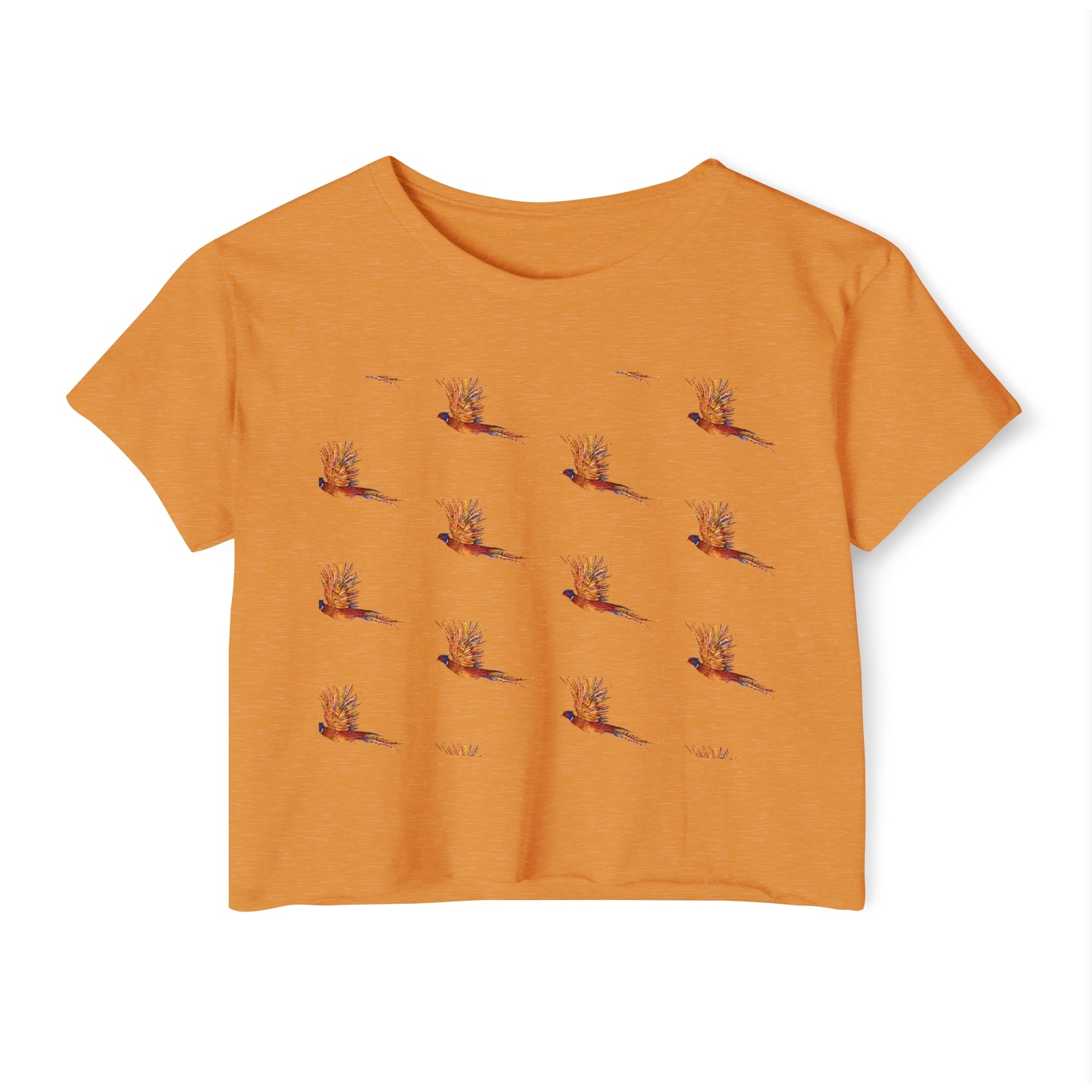 Women's Festival Crop Top- Pheasant