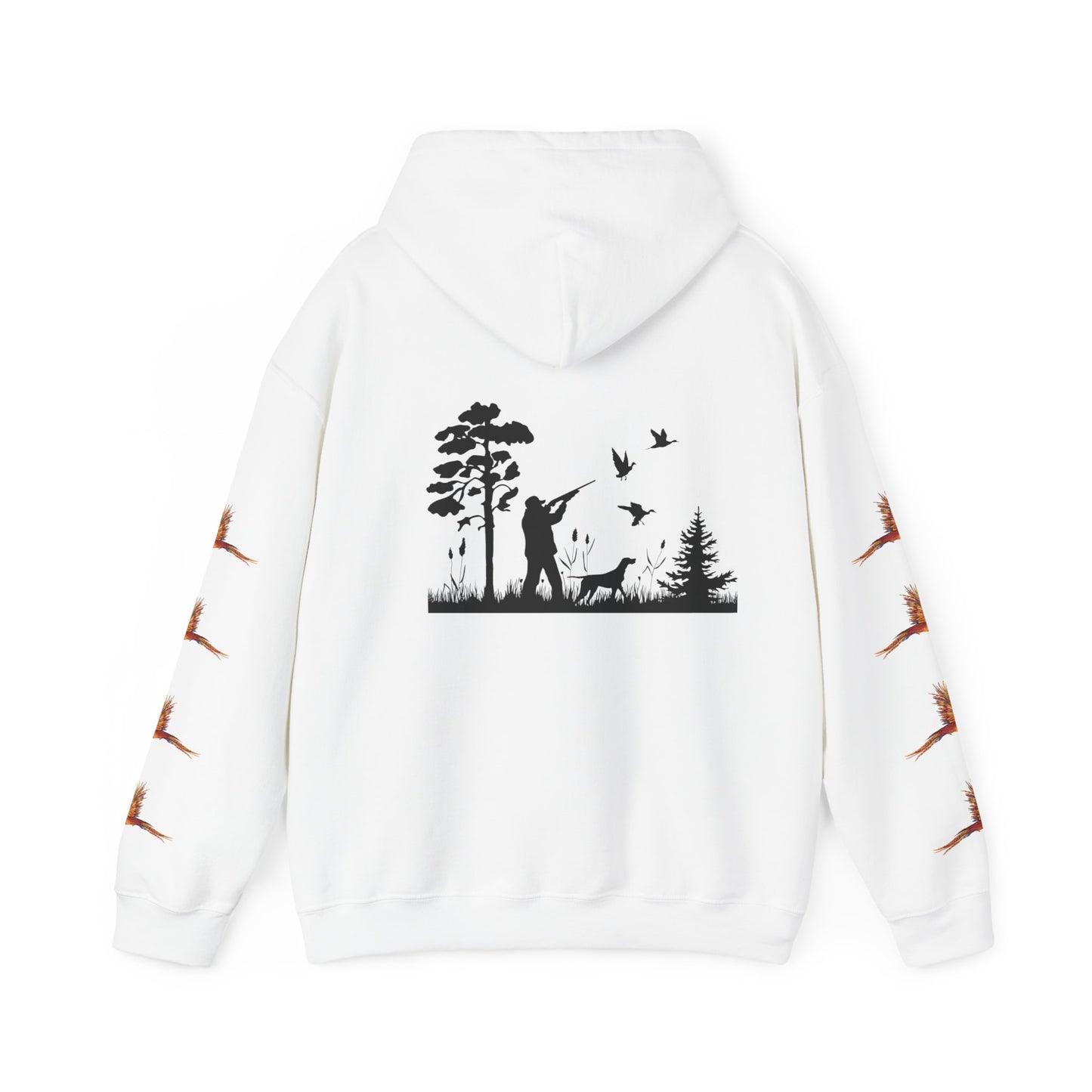 Pheasant / Hunting - Unisex Heavy Blend™ Hooded Sweatshirt -