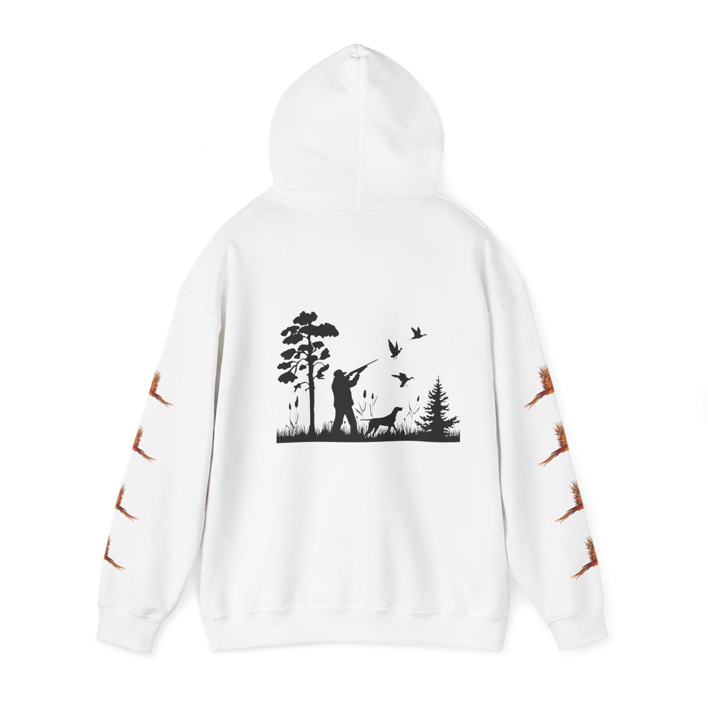 Pheasant / Hunting - Unisex Heavy Blend™ Hooded Sweatshirt -