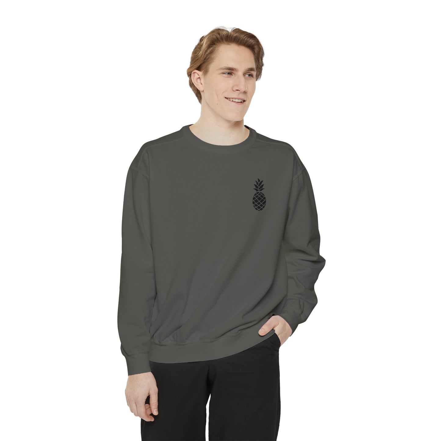 Unisex Pineapple Garment-Dyed Sweatshirt