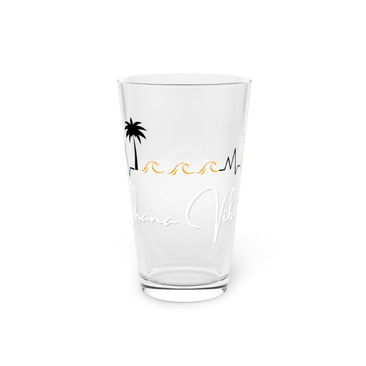 Ohana Vibes Pint Glass, 16oz