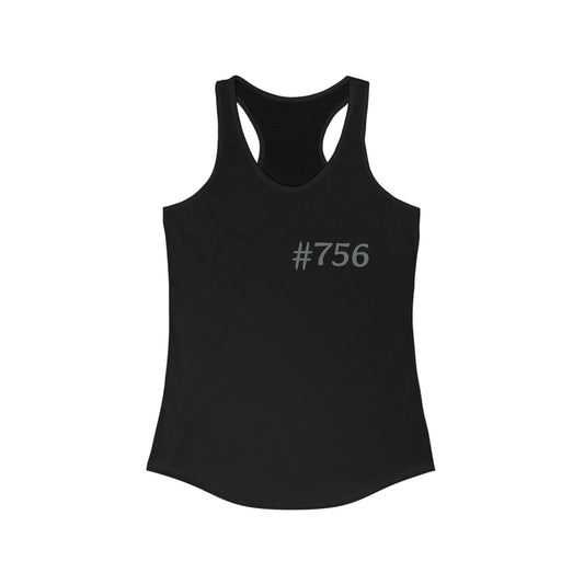 Dirtbike #756 Women's Ideal Racerback Tank