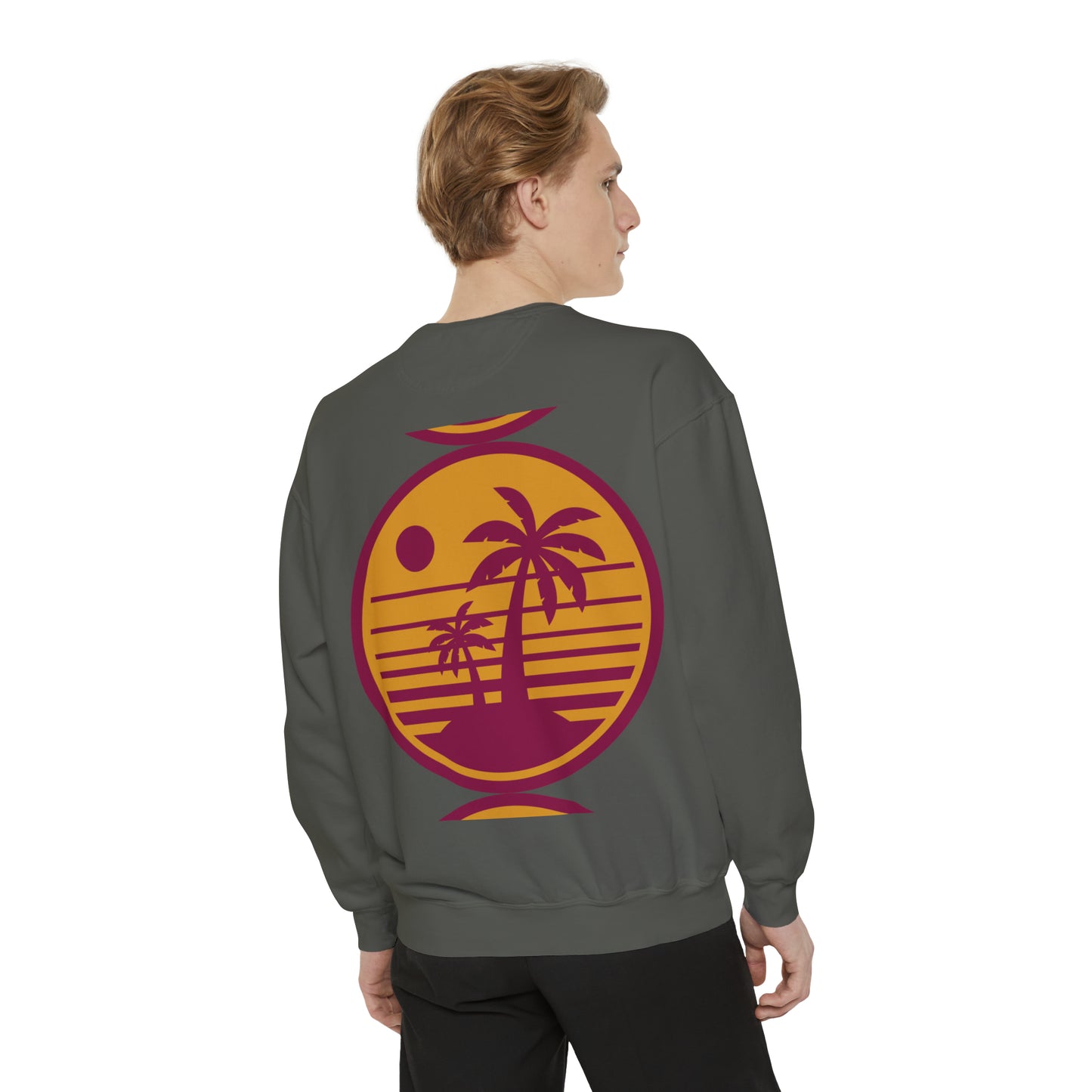 Unisex Pineapple Garment-Dyed Sweatshirt