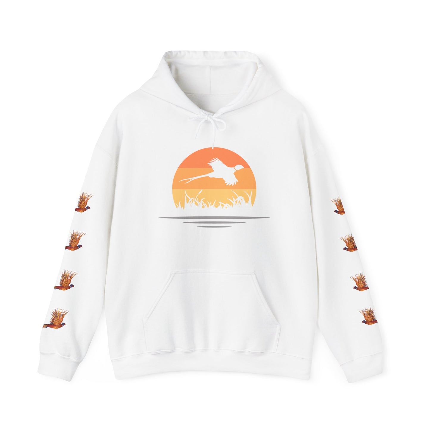 Pheasant / Hunting - Unisex Heavy Blend™ Hooded Sweatshirt -